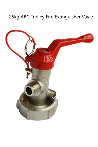 25 kg ABC Trolley hasiaci prístroj Vavle